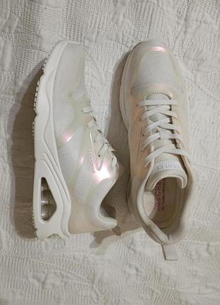 Skechers tres-air uno - shimmer кроссовки на балонах 26,7 см