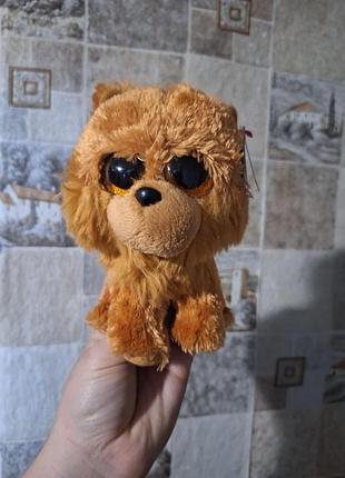 Ty beanie boos - собачка чау-чау barley (6 дюймов) новинка