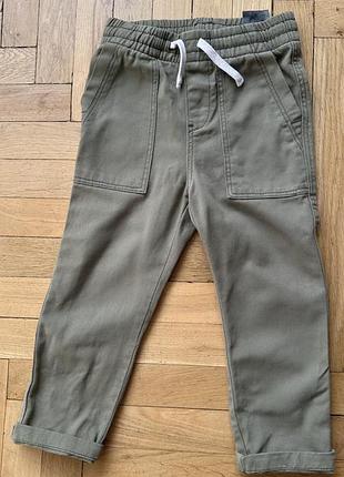 Хакі штани джогери h&m 104