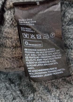 Шерстяной світер h&m 6