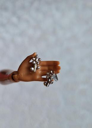 Серьги для куклы барби, оригинал mattel