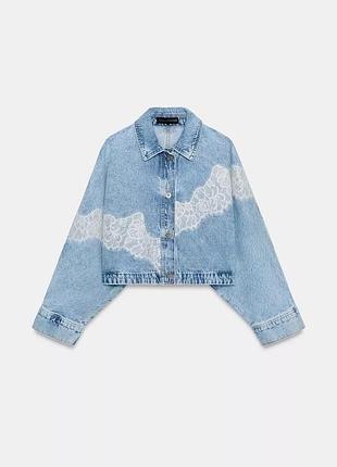 Куртка жіноча джинсова zara new