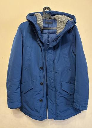 Пуховик зимний мужской uniqlo  ultra warm down coat натуральный пух