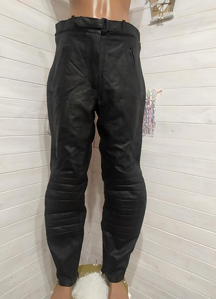 Женские кожаные мотоштаны xl-xxl