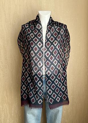 Tommy hilfiger tailored, легкий вовняний шарф