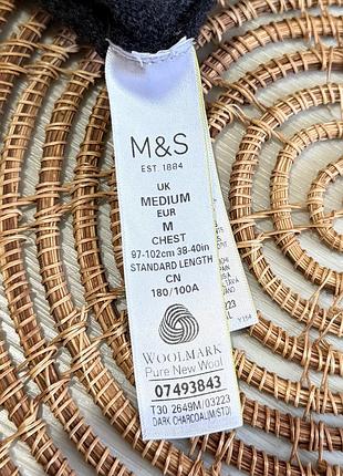 Базовый свитер m&s (100% шерсть) 6