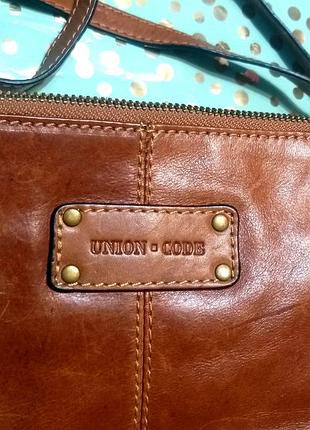 Кожаная сумка union code 2
