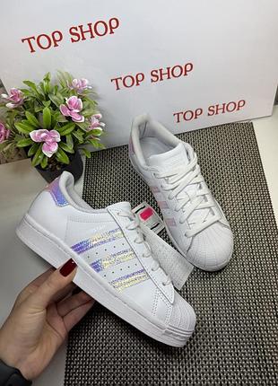 Оригинальные новые детские кроссовки adidas superstar