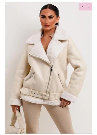 Zara дублянка куртка косуха