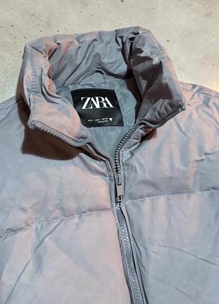 Коротка тепла куртка zara