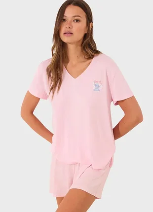 Пижама женская майка шорты women'secret lilo &amp; stitch
