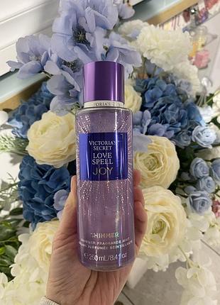Спрей з шимером love spell joy victoria’s secret