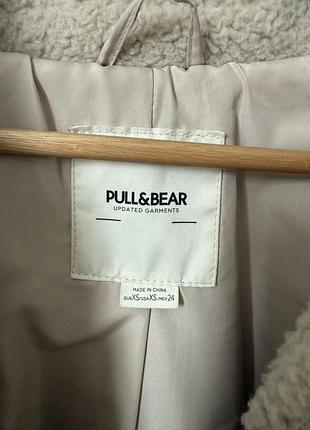 Пальто тедді pull & bear 6