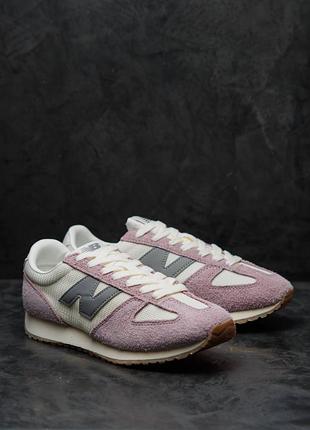 Женские кроссовки new balance 471 white pink grey
