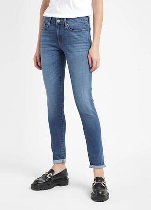 Нові жіночі бавовняні еластичні джинси levi's моделі 711 skinny 26 usa 🇺🇸