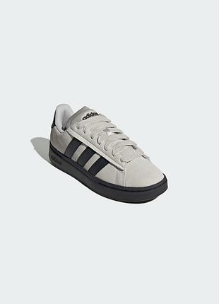 Замшевые кроссовки grand court alpha adidas