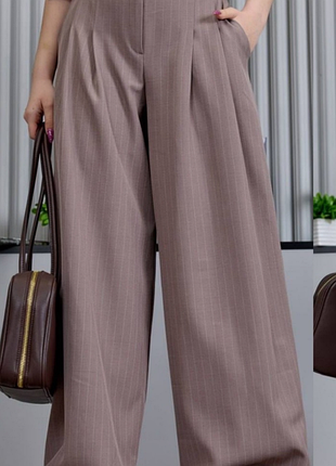 Модные стильные брюки для девочки