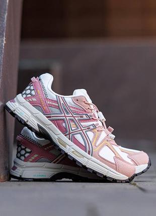 Кросівки asics gel kahana 8 white pink
