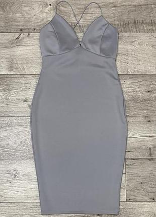 Элегантное платье на бретелях armani exchange, р.m-l
