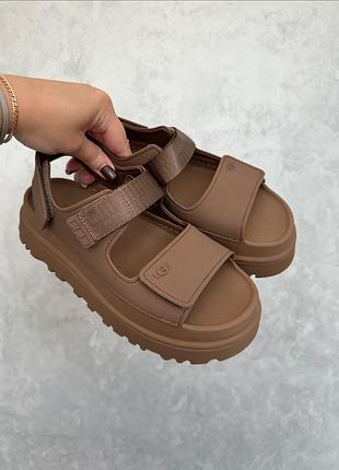 Goldenglow sandals brown сандалі босоніжки уги угг ugg