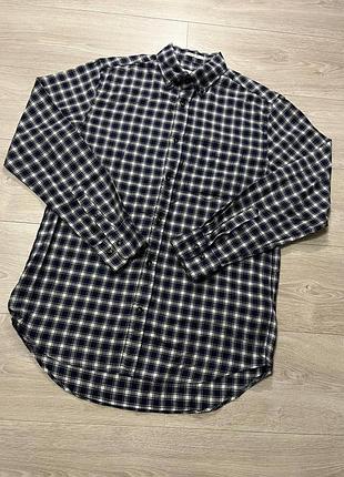 Мужская рубашка в клетку gant
