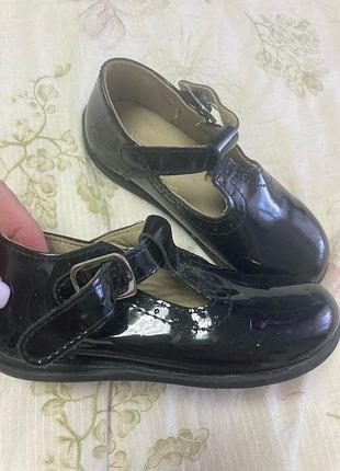 Шкіряні 🍒туфельки р 8/16 см устілка russell bromley