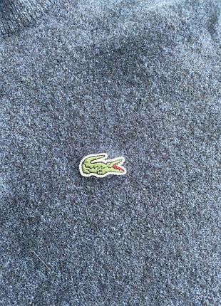 Светр теплий шерсть lacoste 3