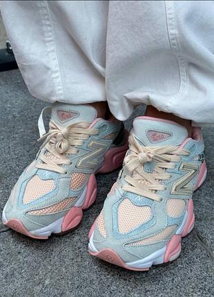Nb 9060 shower blue new balance кросівки