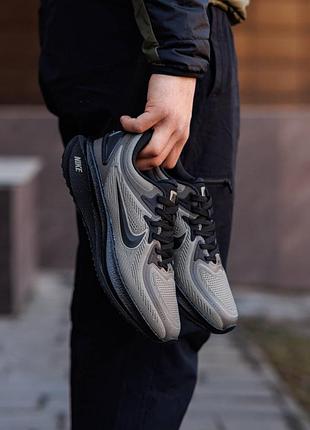 Мужские кроссовки nike air zoom pegasus black brown 3
