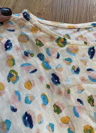 Платье льняное мини свободное haven 2