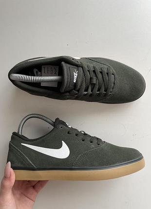 Кросівки nike sb check sequoia