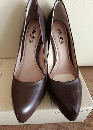 Туфли кожаные размер 40