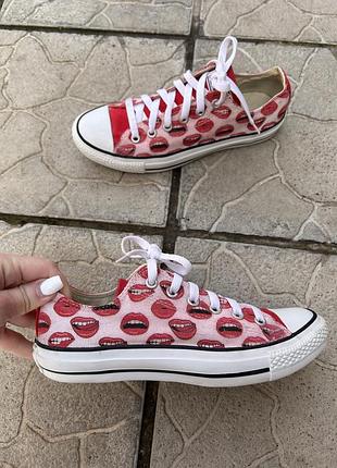 Яркие оригинальные кеды кеди converse all star 38,5 -39p