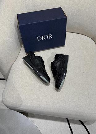 Dior b27 uptown low-top sneaker black 3