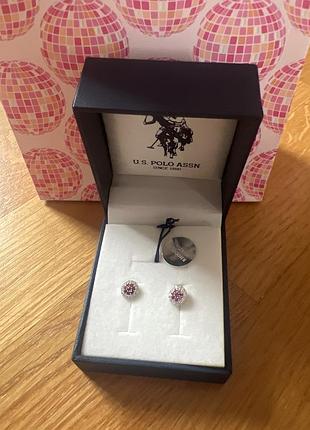 Сережки u.s. polo assn