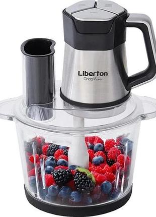 Блендер измельчитель liberton leg-1503 с терками ( и для дерунов) 600вт .