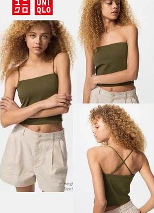 Топ airism uniqlo з вбудованими чашечками
