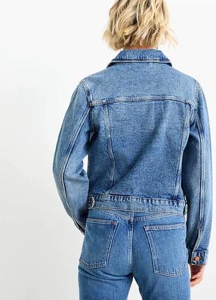 Джинсова куртка від pull&bear розмір s-m 4