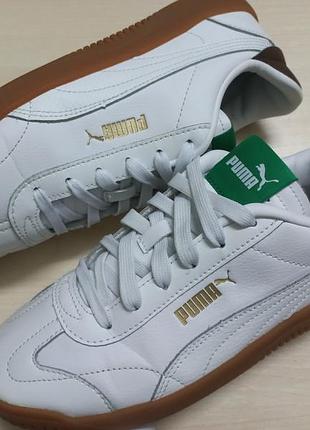 Кроссовки мокасины весна-лето кожа муж.40р.puma вьетнам