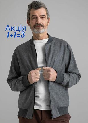 Куртка бомбер peacocks великого розміру вітровка