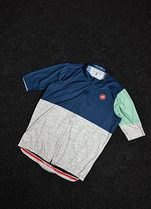 Мужская велофутболка castelli оригинал велосипедная футболка