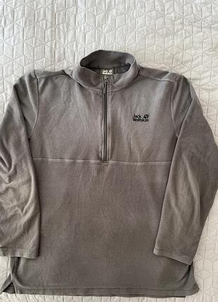 Флісова кофта jack wolfskin