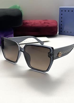 Брендовые женские солнцезащитные очки lv (37502) черные