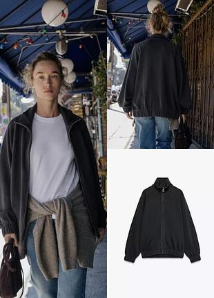 Свитшот на молнии зара zara s
