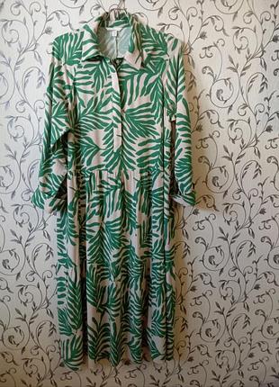 Натуральна сукня  оверсайс.  h&m. р м-l.