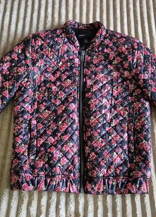 Утепленный бомбер mango, рзмир s