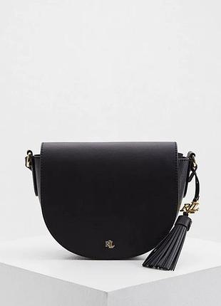 Стильна шкіряна кросбоді сумка lauren ralph lauren