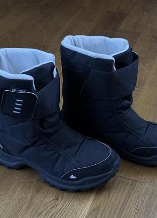 Термо чобітки decathlon quechua waterproof 35р 22см