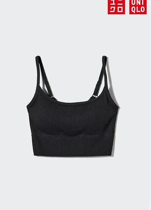 Топ seamless uniqlo з вбудованими чашечками