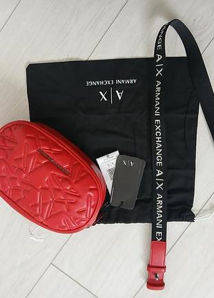 Сумка женская, на пояс. armani exchange,.